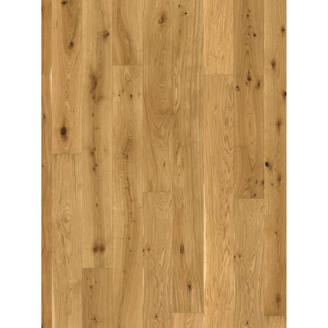 Parkett 'Basic 11-5' Eiche Rustikal gebürstet naturgeölt 11,5 mm