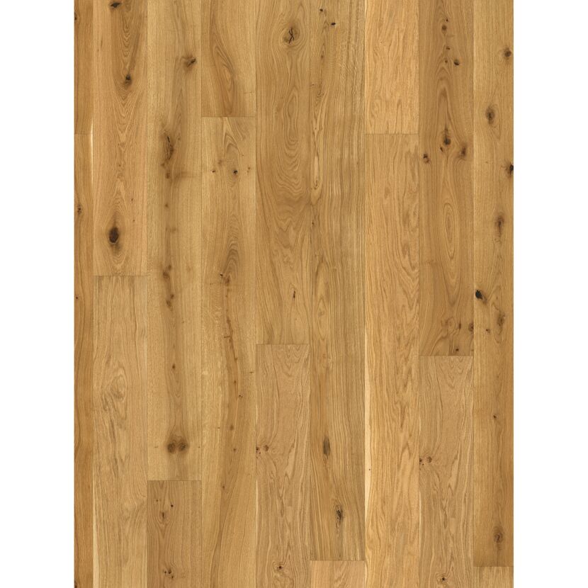 Parkett 'Basic 11-5' Eiche Rustikal gebürstet naturgeölt 11,5 mm