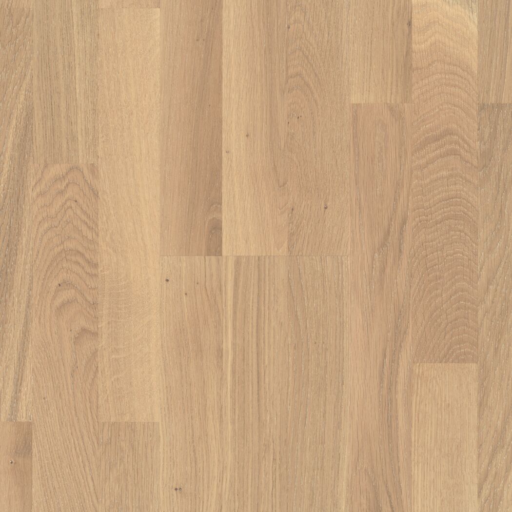 Parkett 'Basic 11-5' Eiche Rustikal hell lackversiegelt 11,5 mm