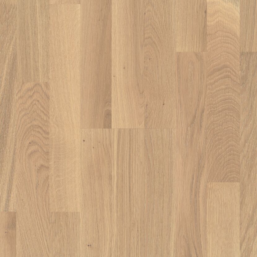 Parkett 'Basic 11-5' Eiche Rustikal hell lackversiegelt 11,5 mm