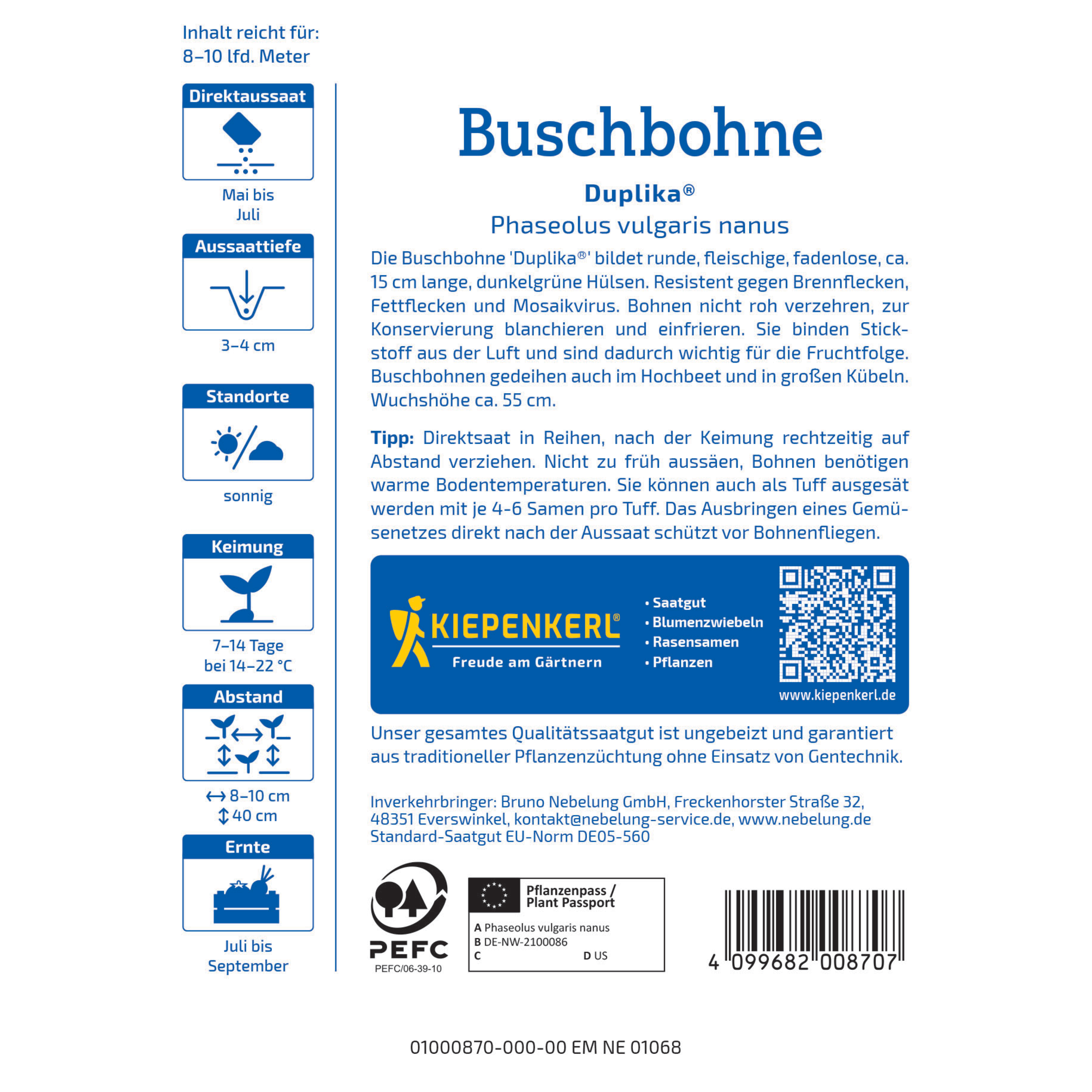 Buschbohne 'Duplika®'