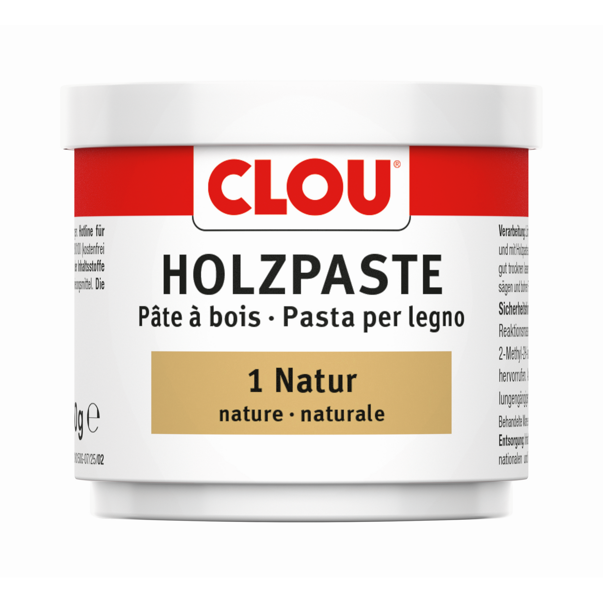 Holzpaste naturfarben 150 g