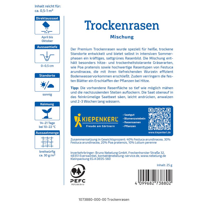 Trockenrasen 'Profi-Line Premium' 25 g