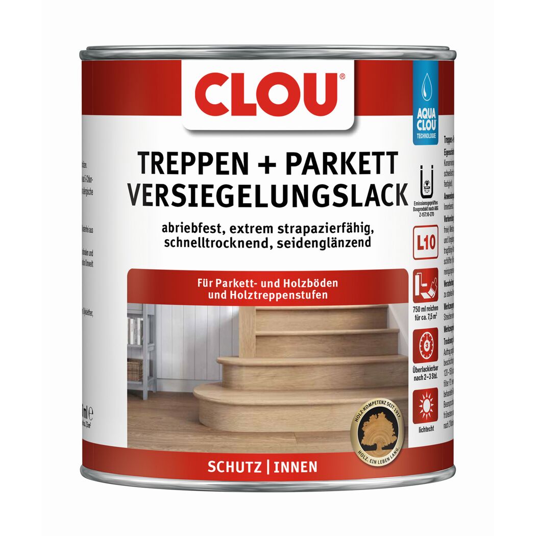 Treppen + Versiegelungslack farblos seidenglänzend 750 ml