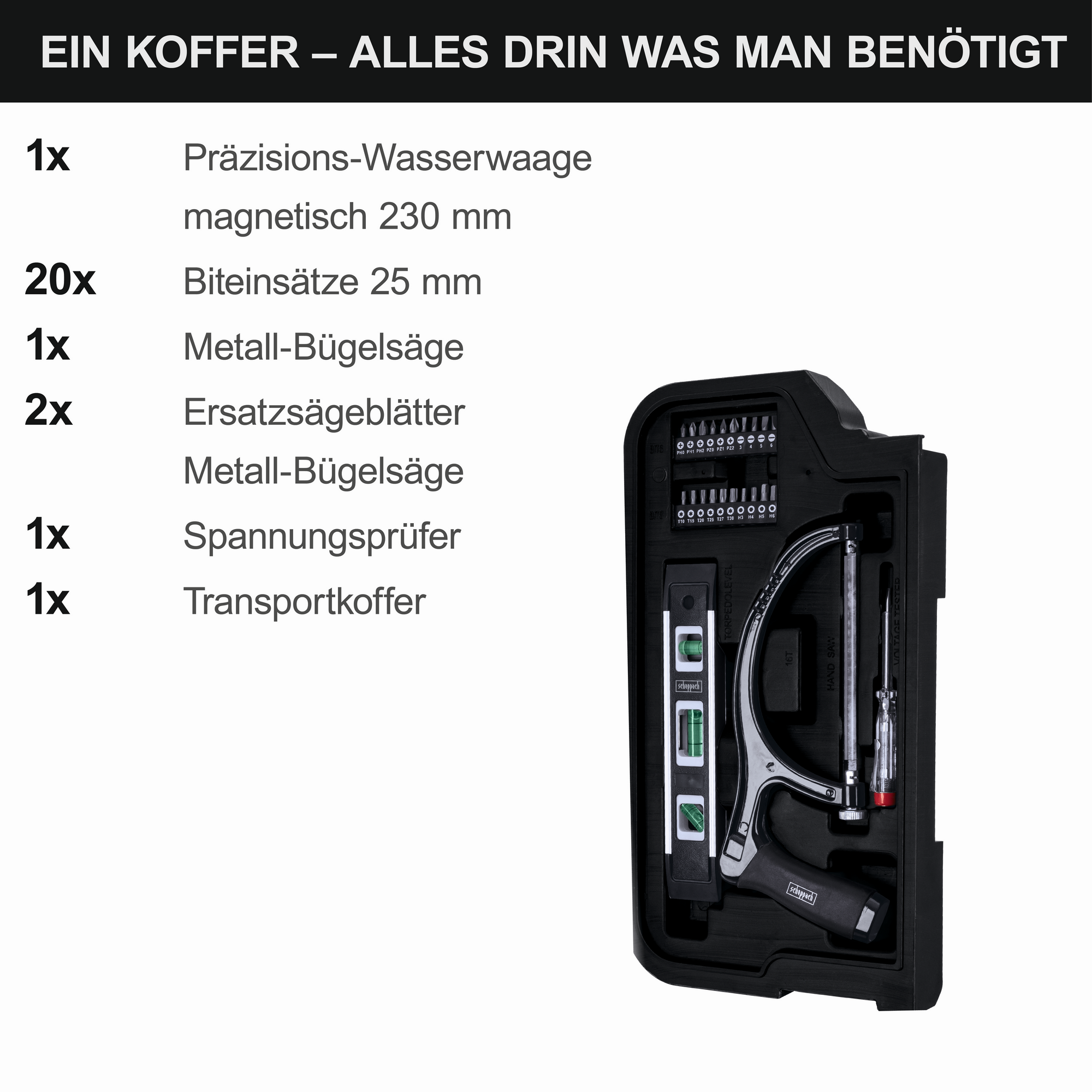 Werkzeugkoffer 'WZB99-BE' 90-teilig