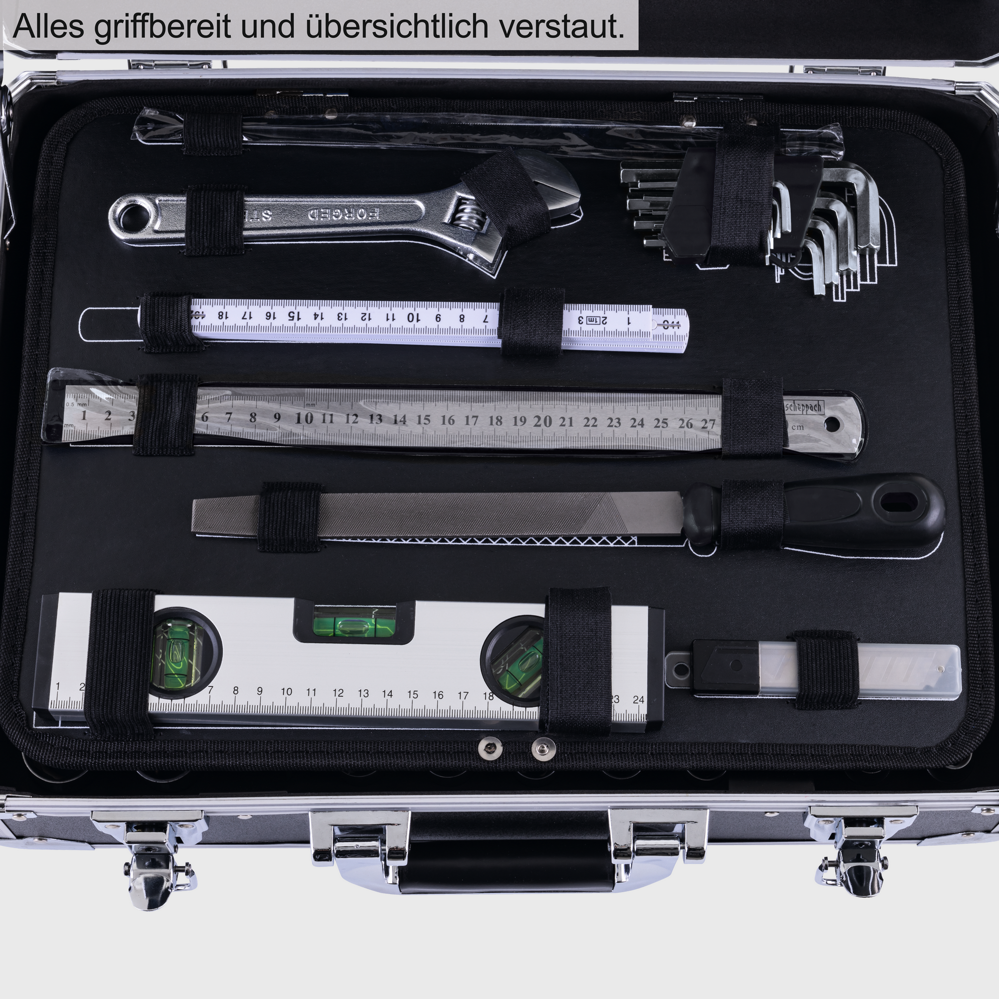 Werkzeugkoffer 'WZB200-BE' 141-teilig