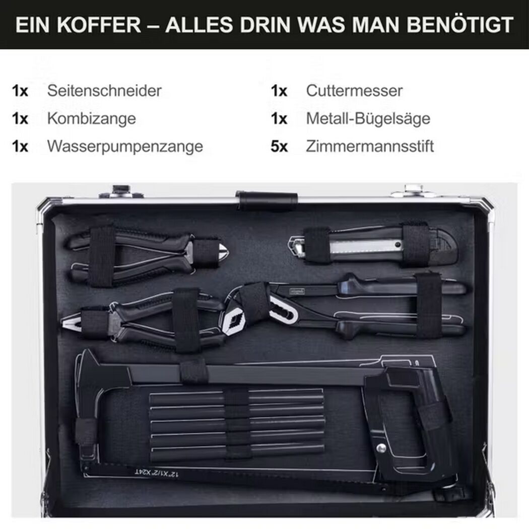 Werkzeugkoffer 'WZB200-BE' 141-teilig
