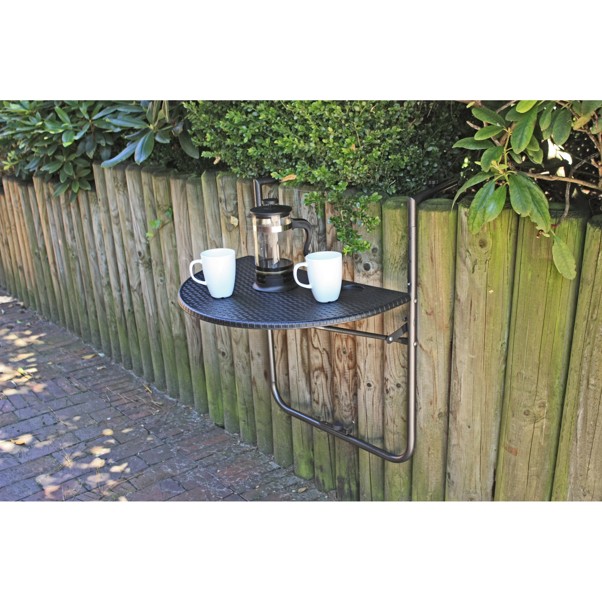 Balkontisch 'Ventana' klappbar Stahl 60 x 64 x 73 cm