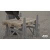 Arbeitsbock 'Multibex DIY' höhenverstellbar 109 x 50 cm, bis max. 300 kg