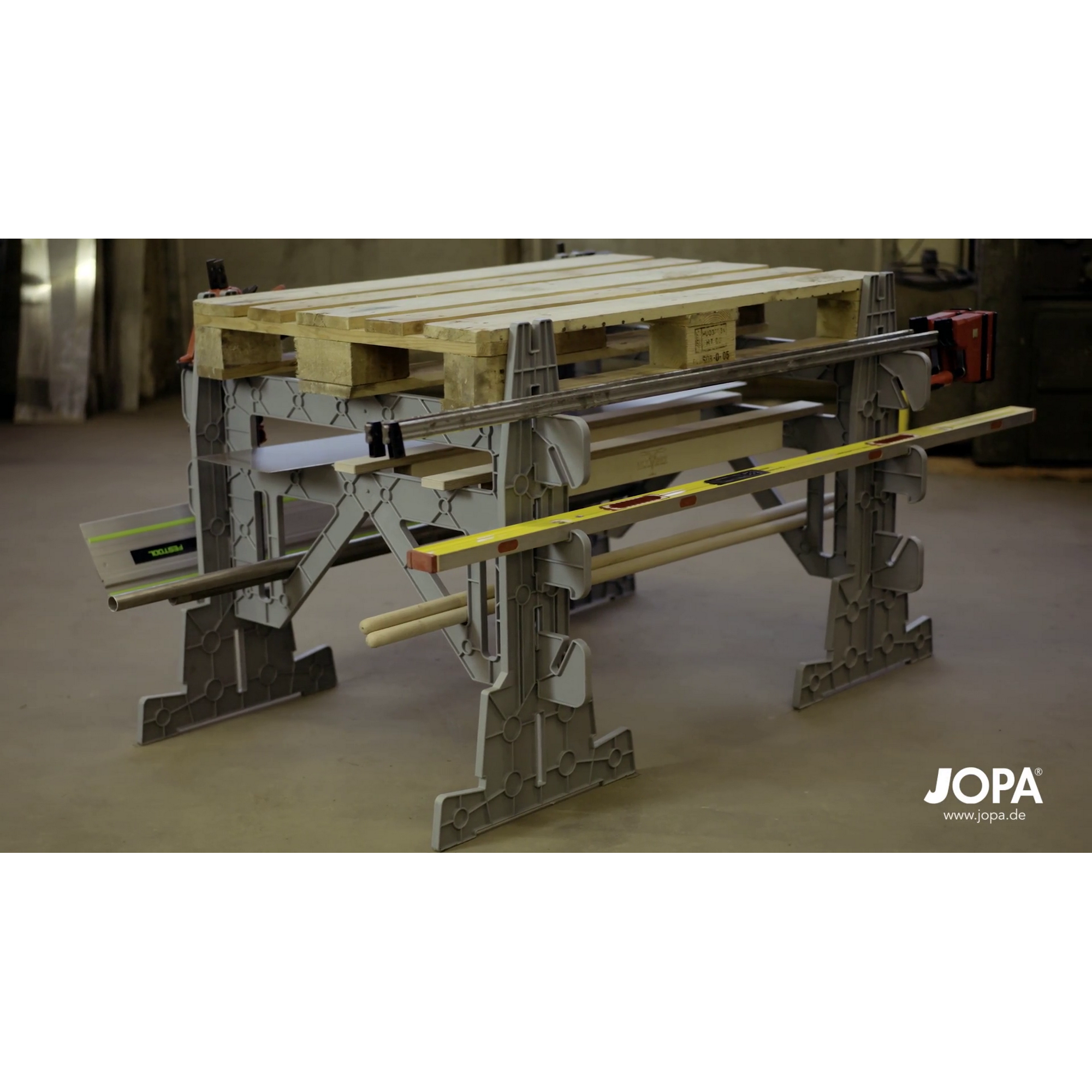 Arbeitsbock 'Multibex Premium' höhenverstellbar 109 x 50 cm, bis max. 700 kg