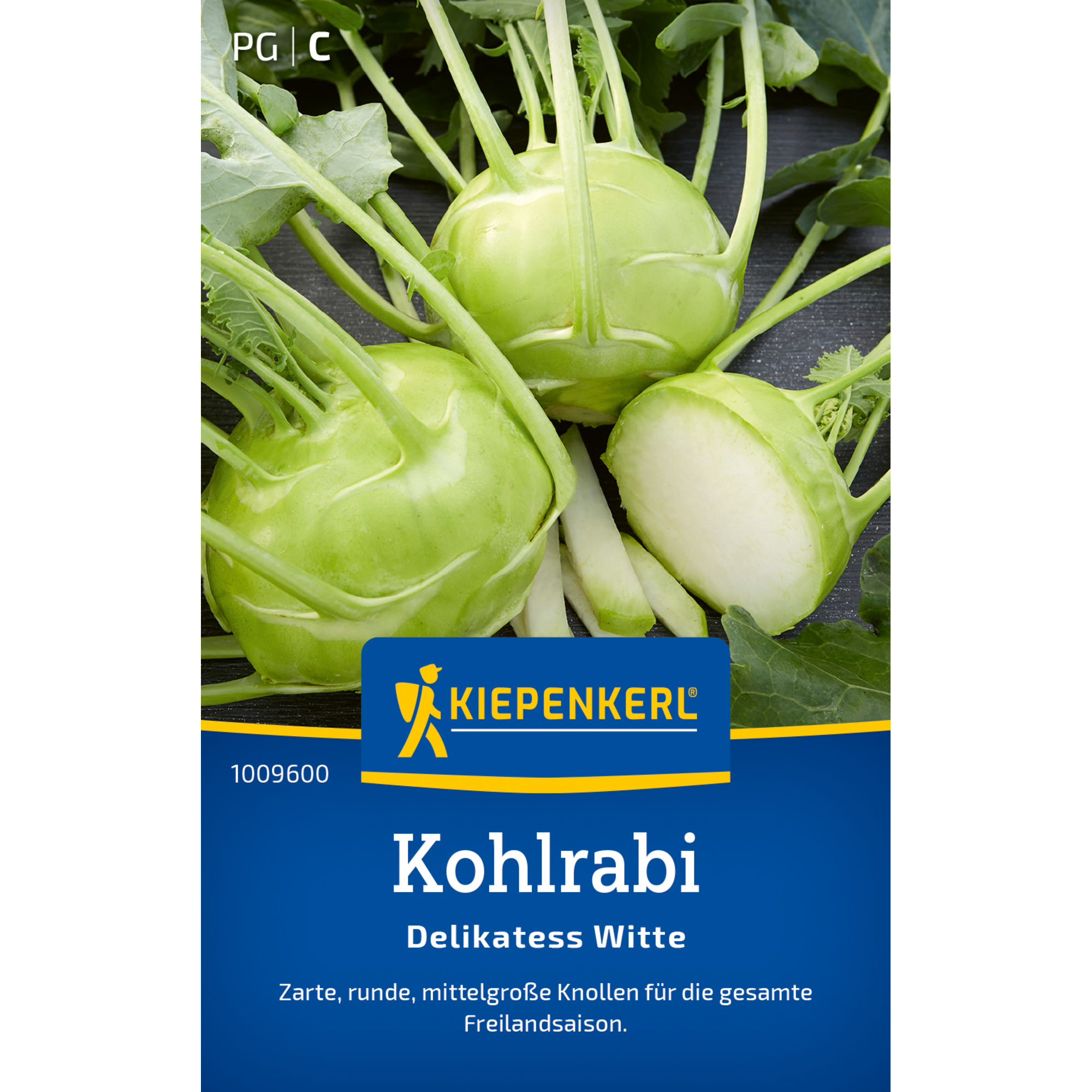 Kohlrabi 'Delikatess Witte'