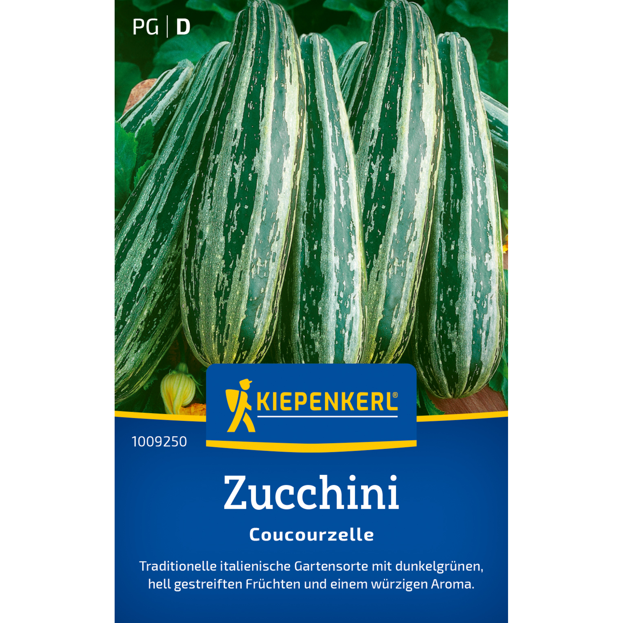 Zucchini 'Coucourzelle'