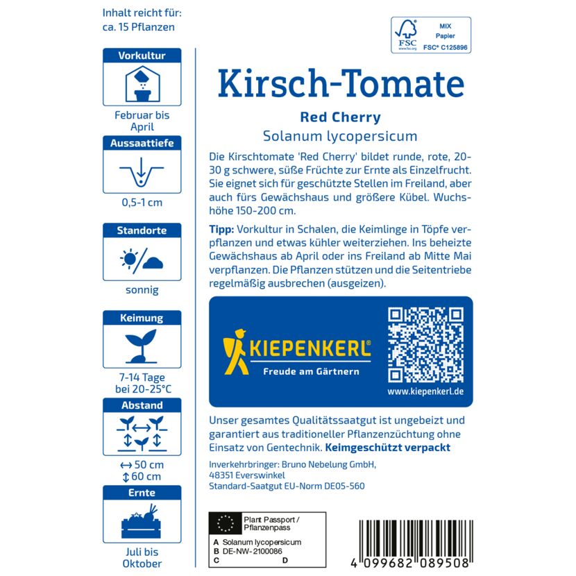 Kirsch-Tomate 'Red Cherry'