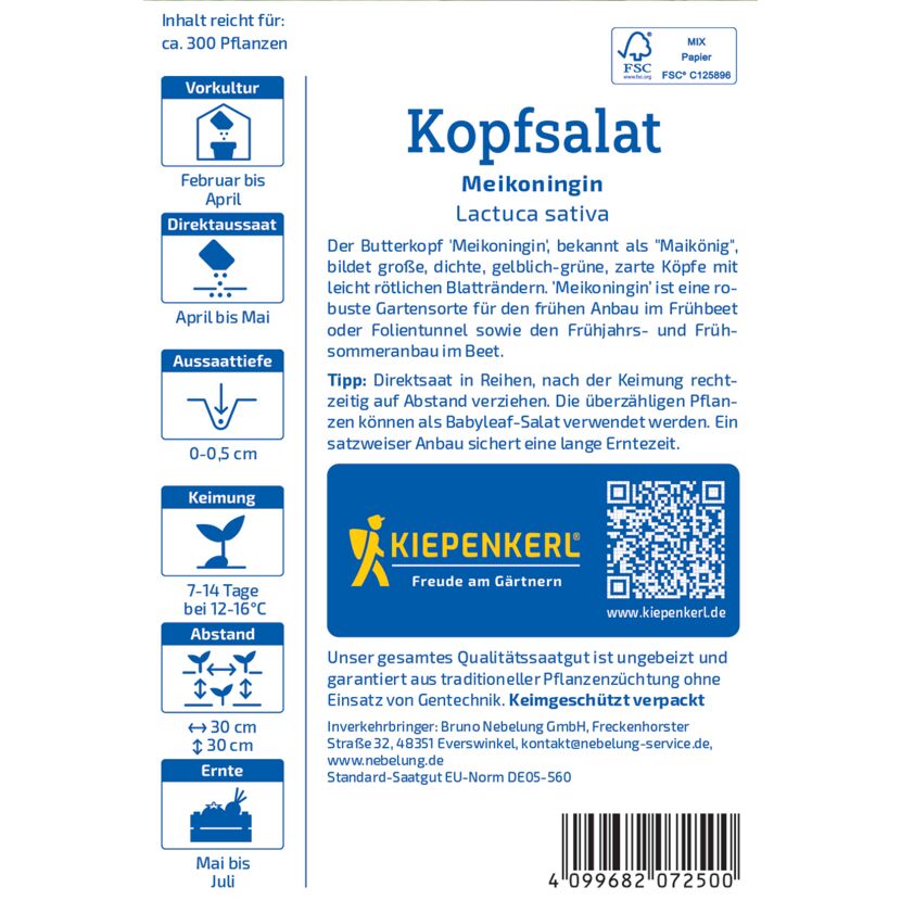 Kopfsalat 'Meikoningin'