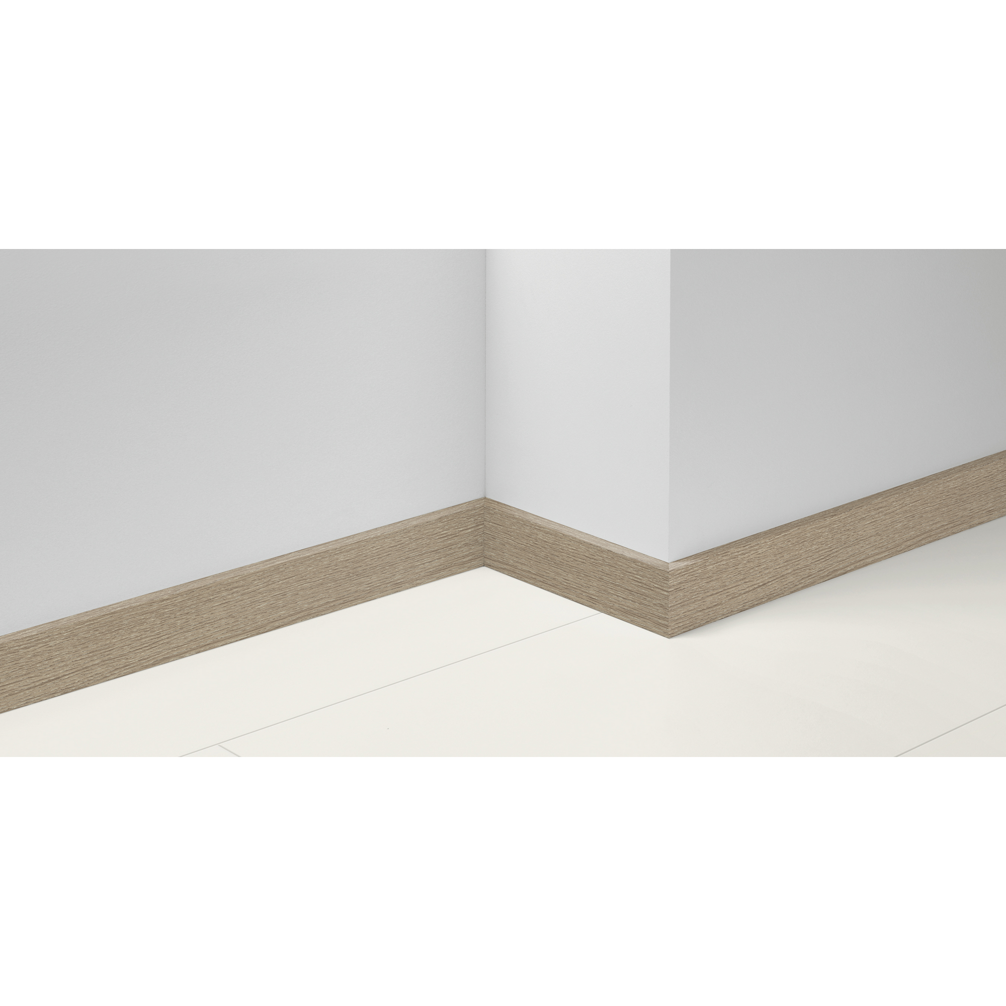 Sockelleiste 'SL 3' Eiche D132 2200 x 16 x 40 mm