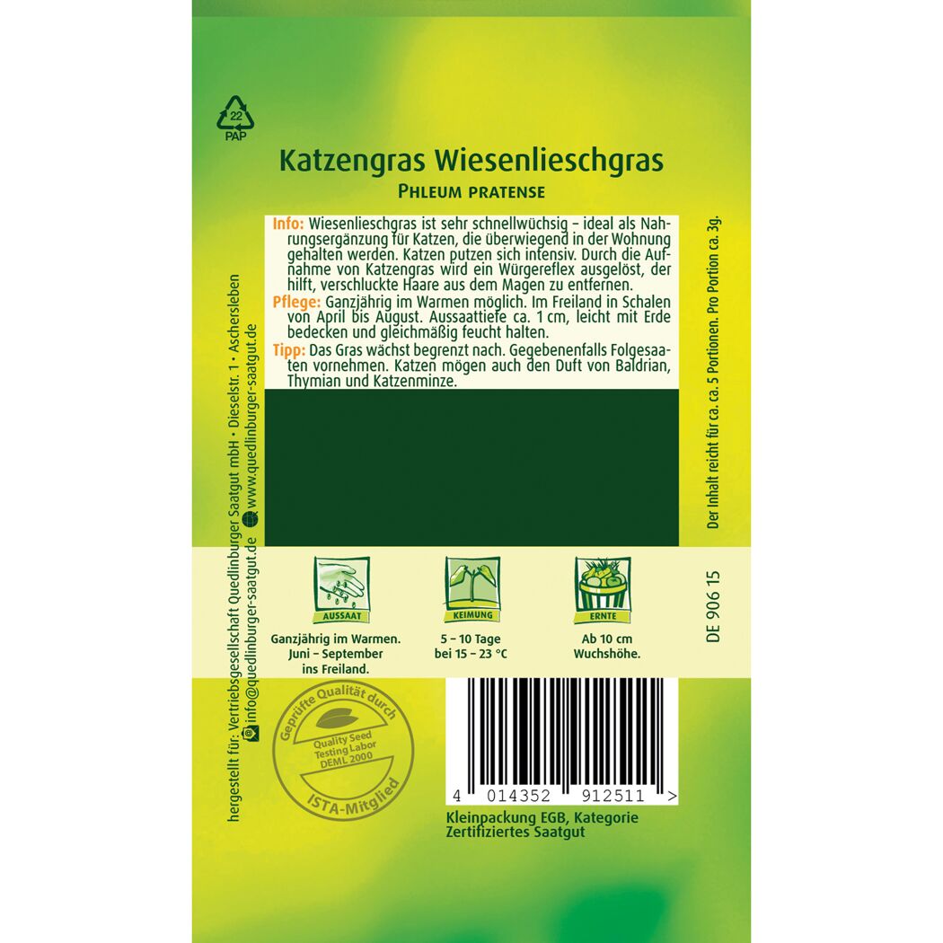 Katzengras 'Wiesenlieschgras'