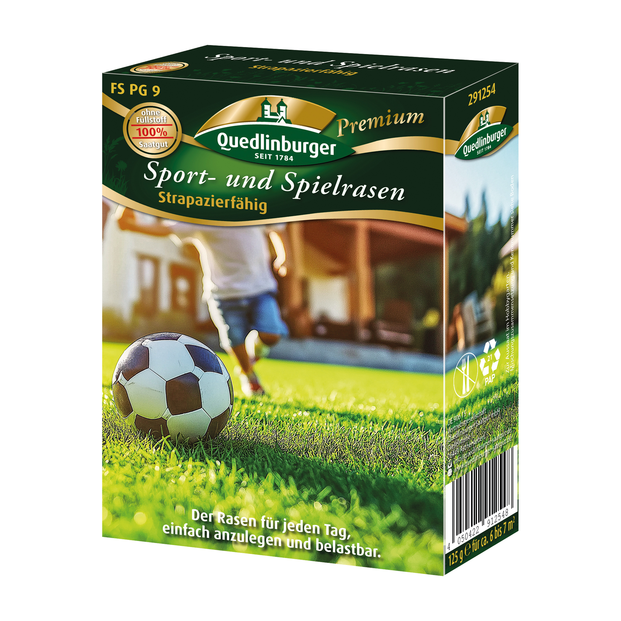 Sport- und Spielrasen 125 g