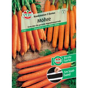 Möhre 'Kombination 3 Sorten' Saatband 5 m