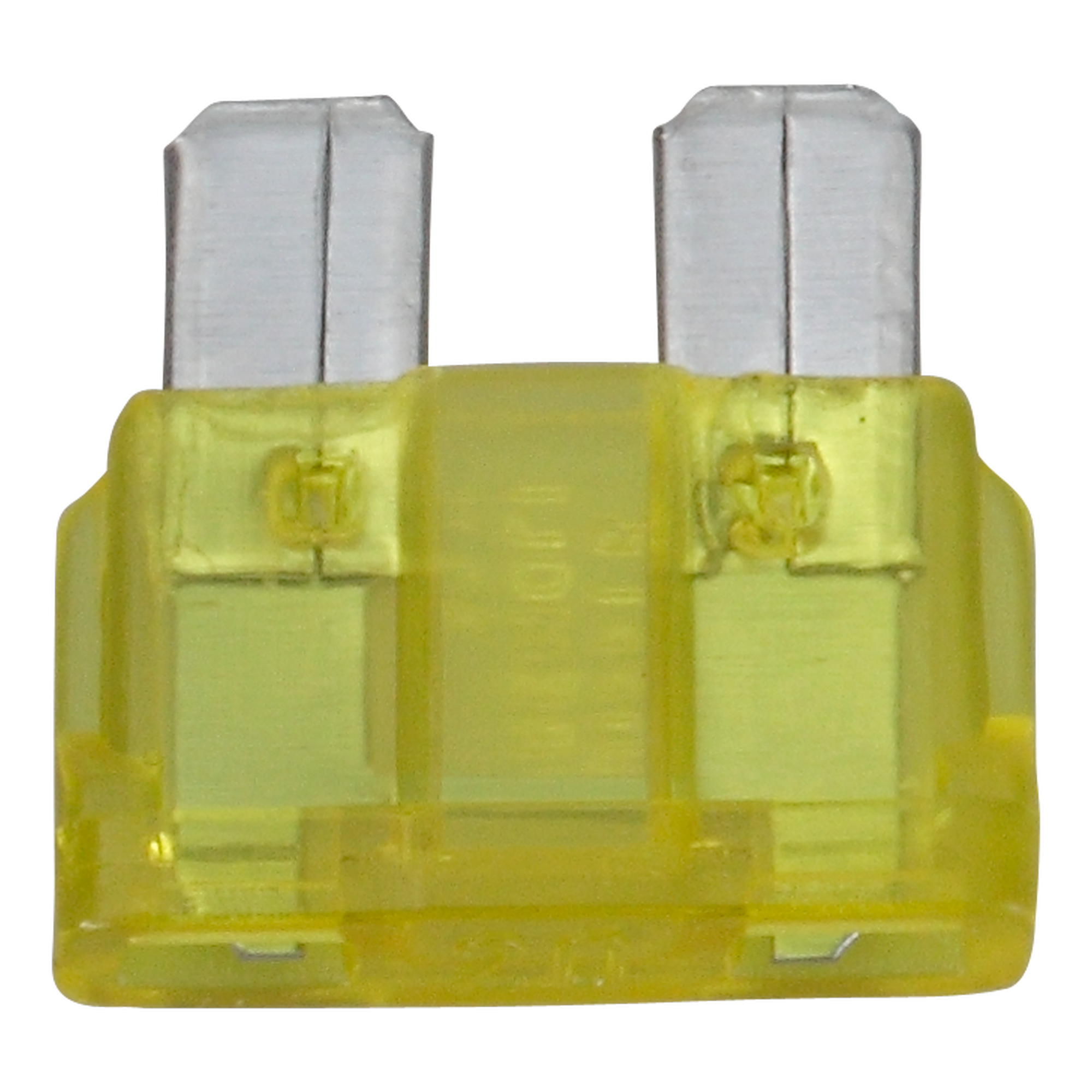 Flachstecksicherung Standard 20 A gelb, 5 Stück