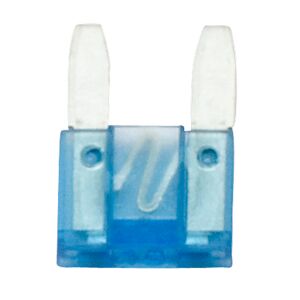 Flachstecksicherung Mini 15 A blau, 6 Stück