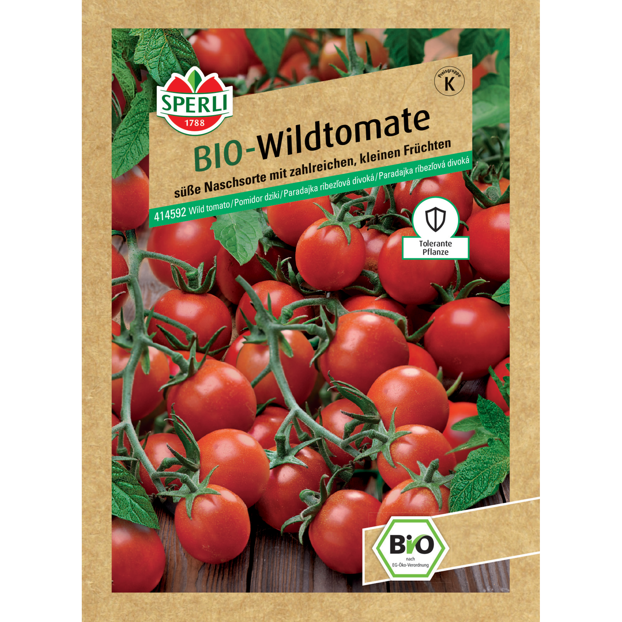 BIO-Wildtomate 'Rote Murmel'