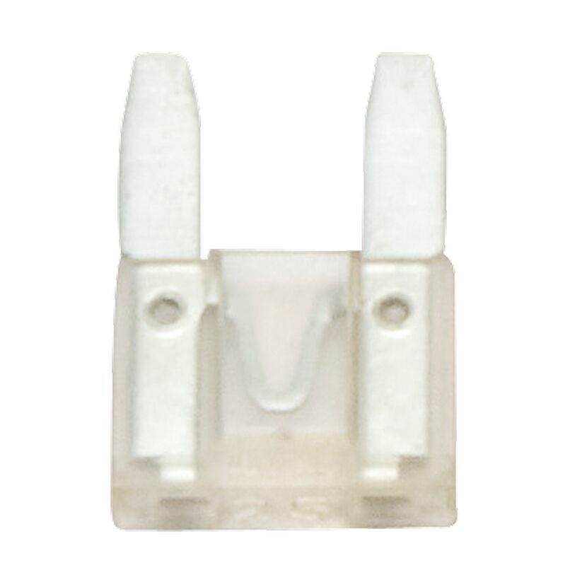 Flachstecksicherung Mini 25 A transparent, 6 Stück