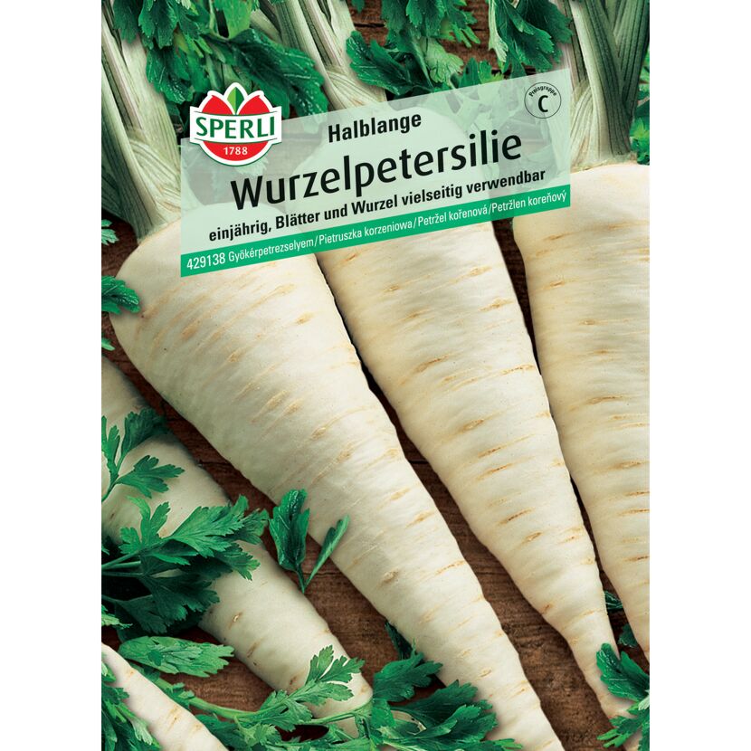 Wurzelpetersilie 'Halblange'