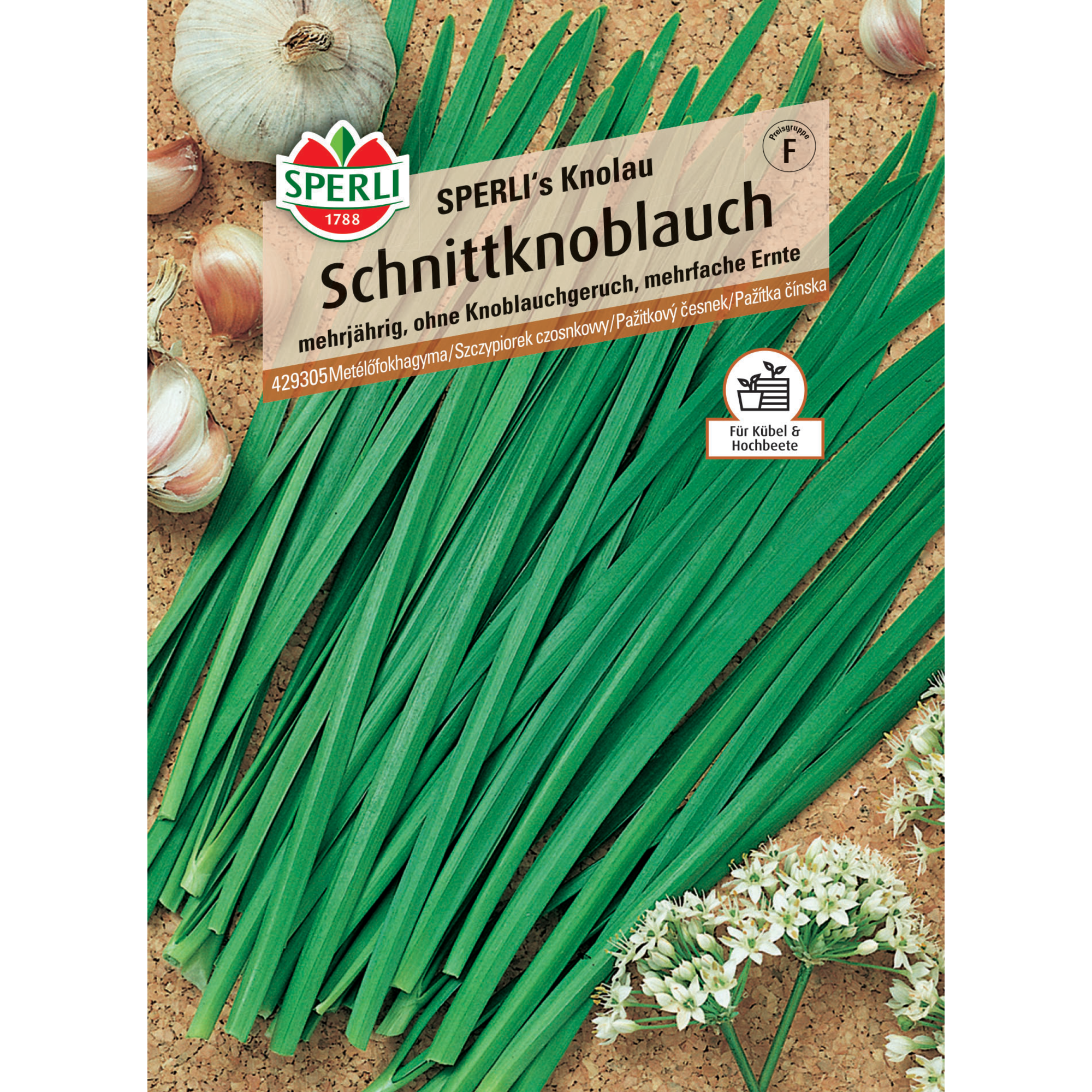 Schnittknoblauch 'SPERLI's Knolau'