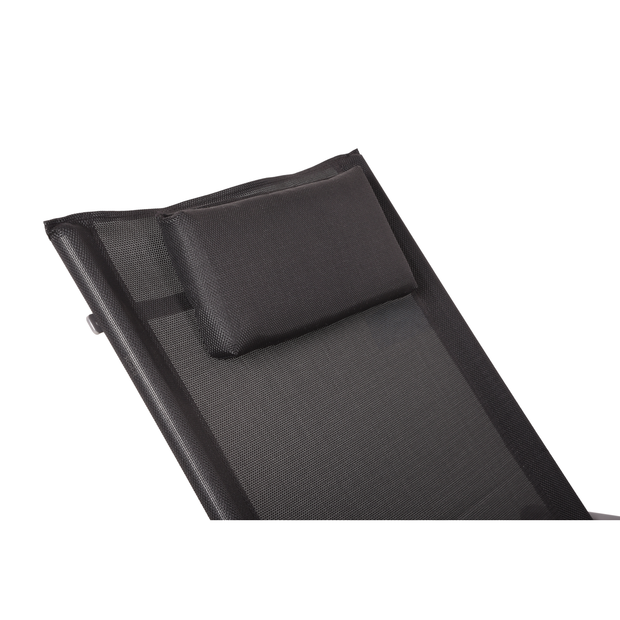 Schaukelliege 'Naxos' grau 62 x 89 x 160 cm