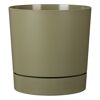 Pflanzgefäß '235 Plano+' Kunststoff Moss green Ø 28,8 x 29 cm