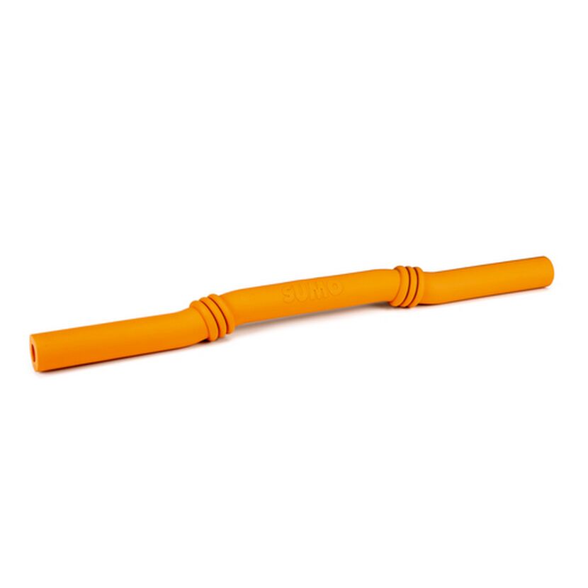 Hundespielzeug 'Sumo Fit Stick' Naturgummi orange 50 cm
