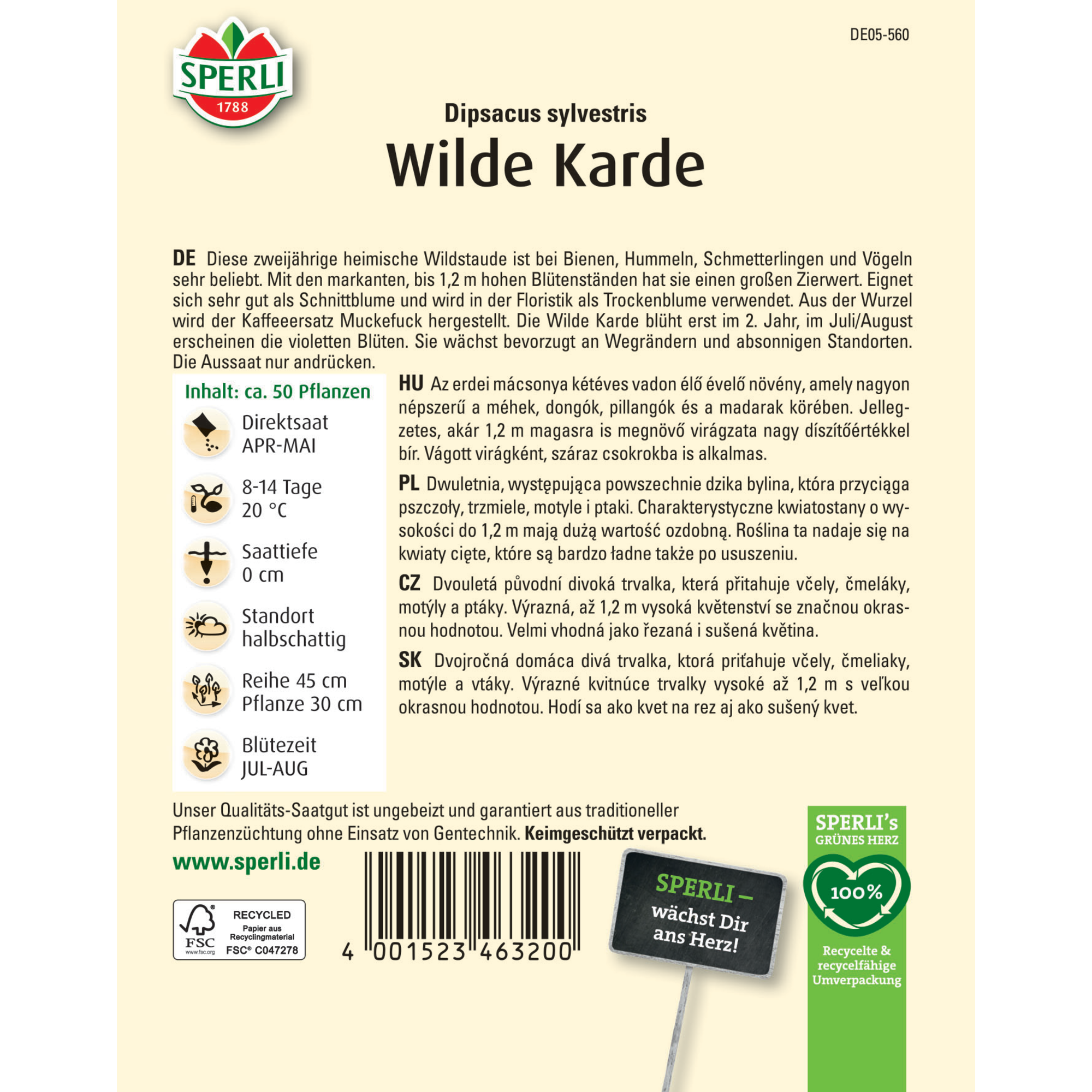 Wilde Karde