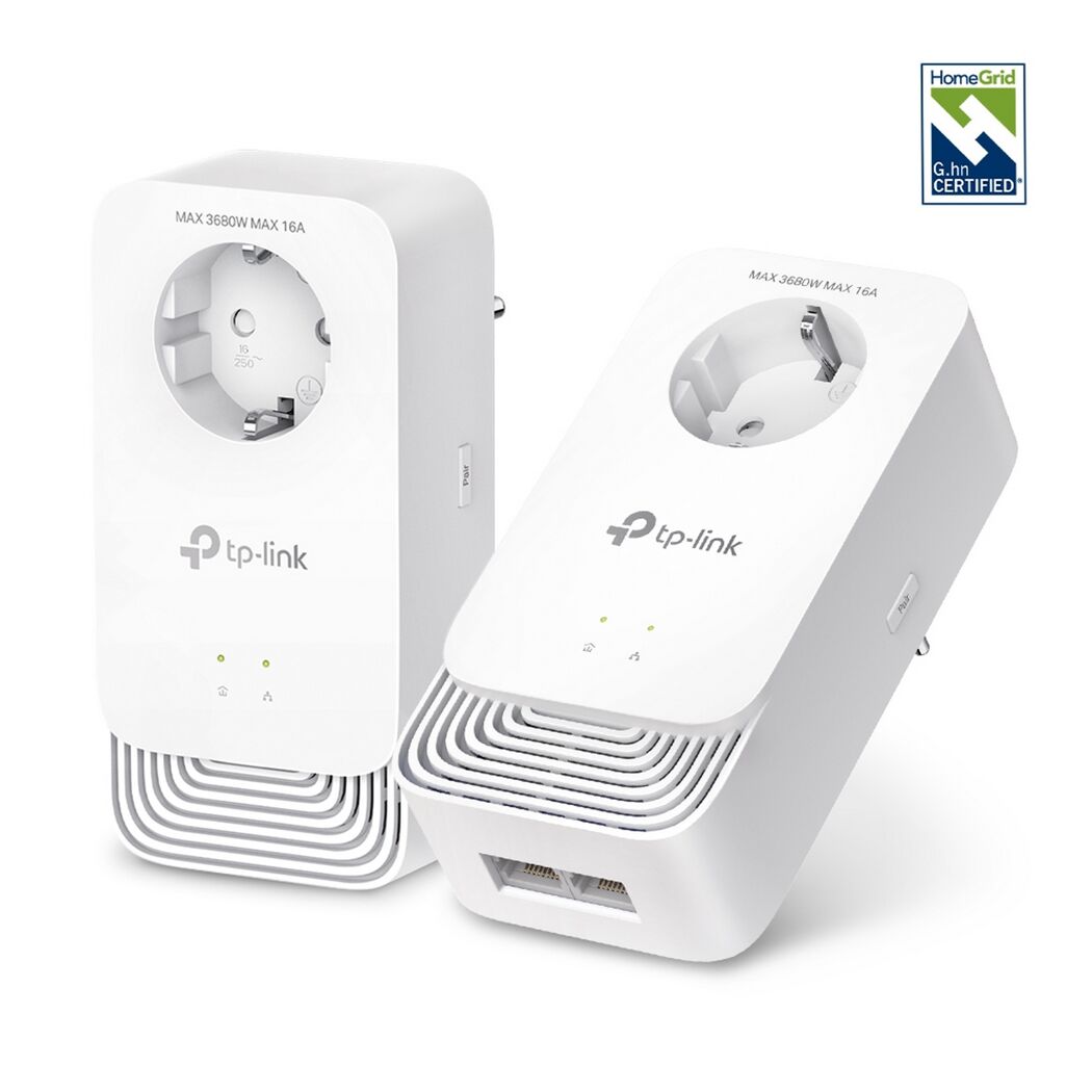 Powerline-Adapter Starter-Kit 300 m 1428 MBit/s