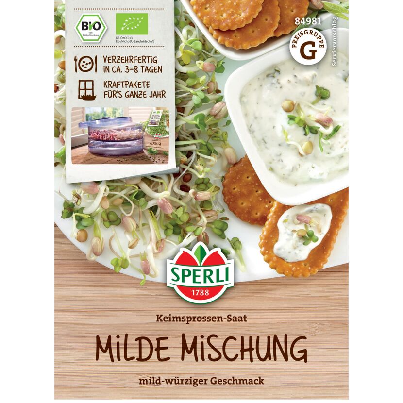 BIO-Keimsprossen-Saat Milde Mischung