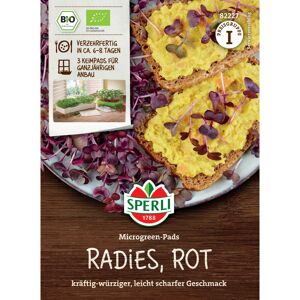 BIO-Microgreen-Pads Radieschen rot, Nachfüllpad