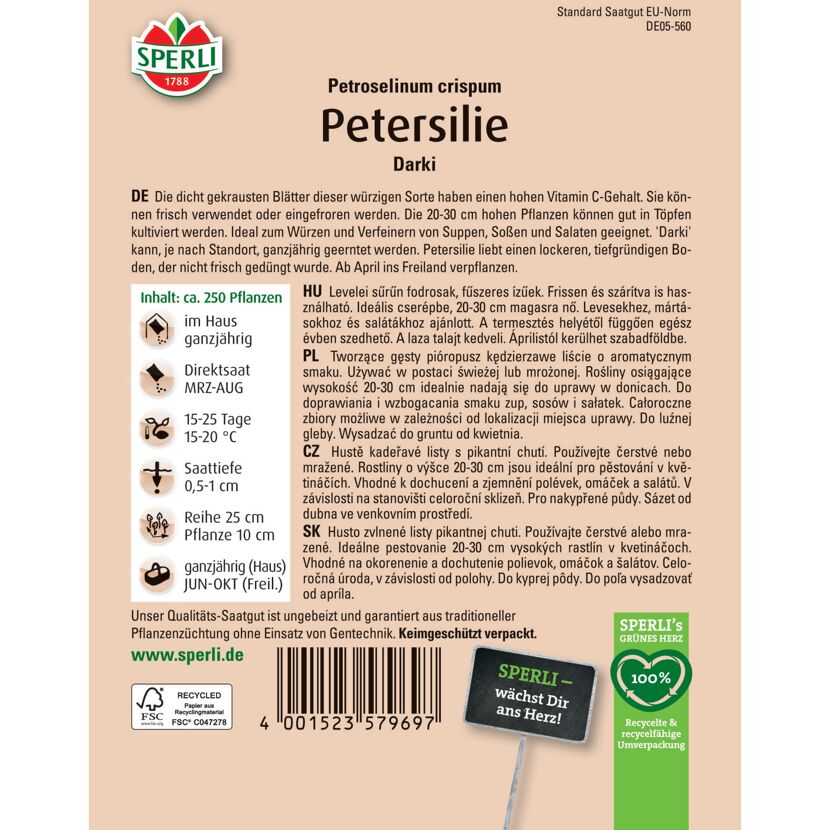Petersilie 'Darki'