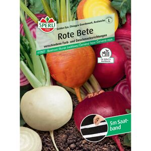 Rote Bete verschiedene Sorten Saatband 5 m