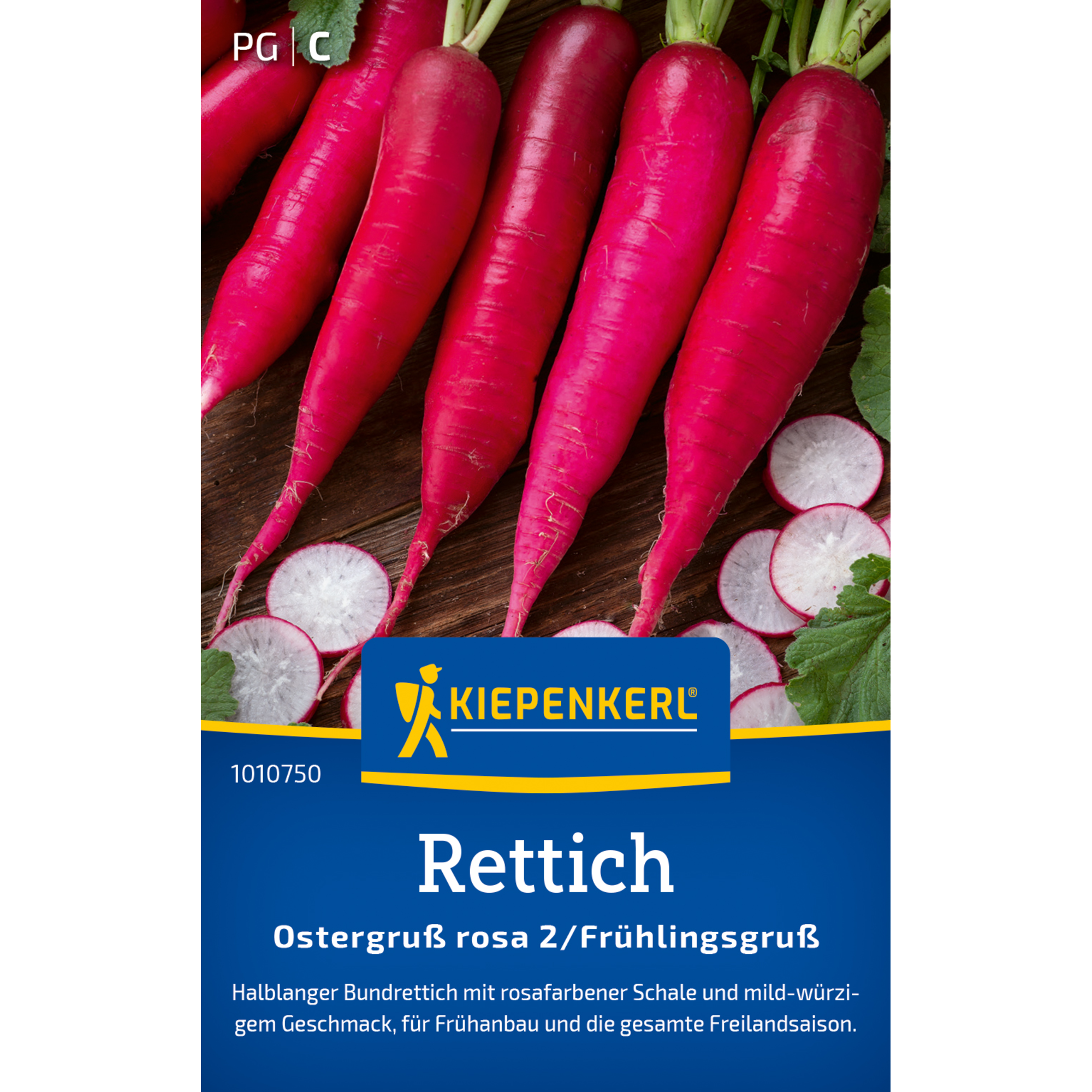 Rettich 'Ostergruß rosa 2 / Frühlingsgruß'