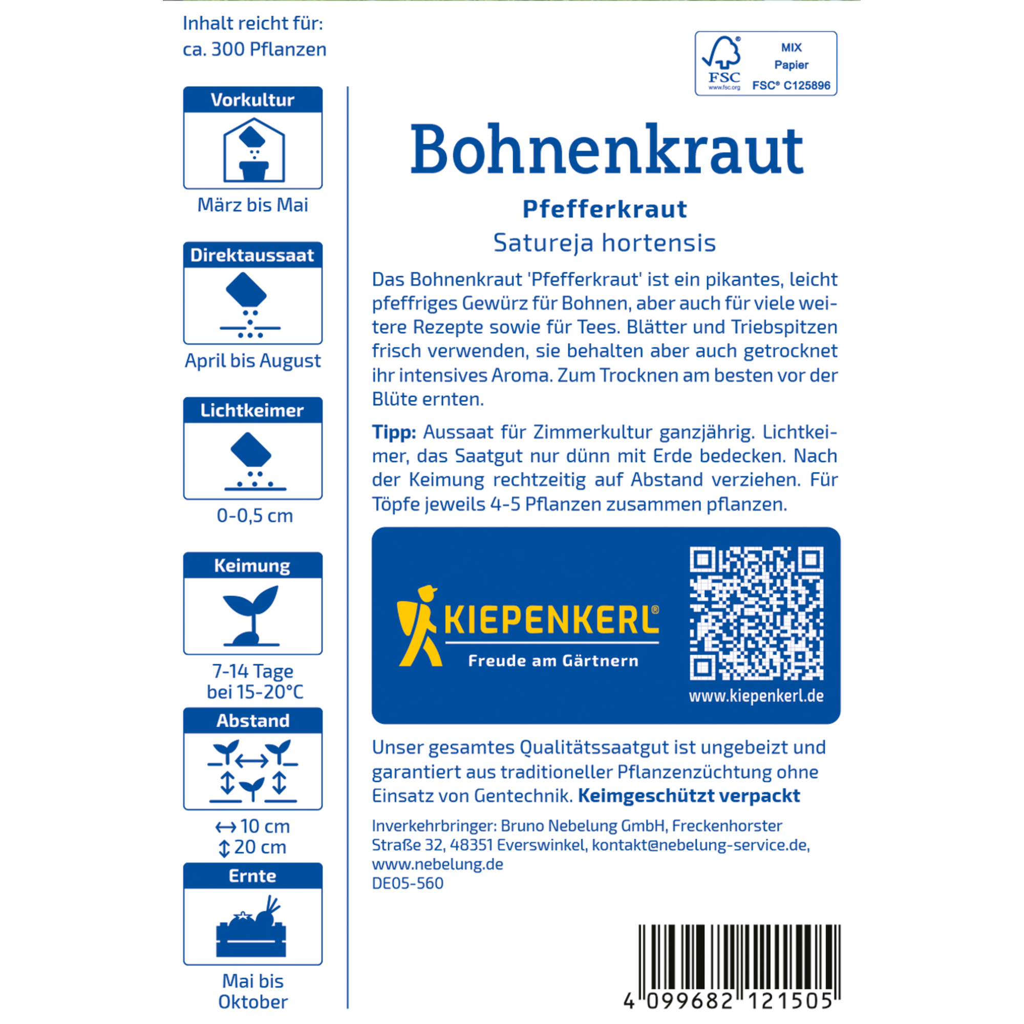Bohnenkraut 'Pfefferkraut'