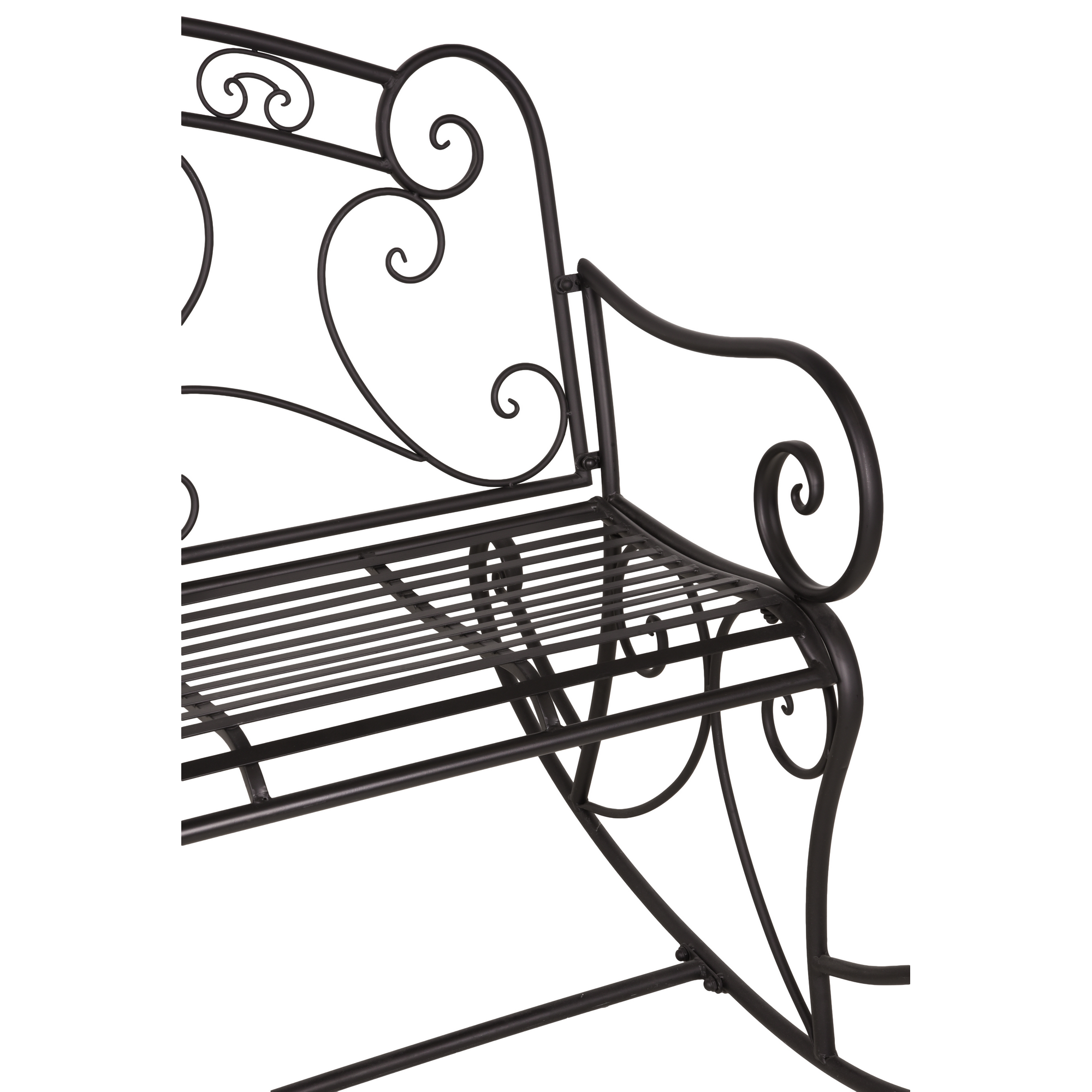 Schaukelbank 'Dares' 2-Sitzer Stahl 110 x 94 x 101 cm