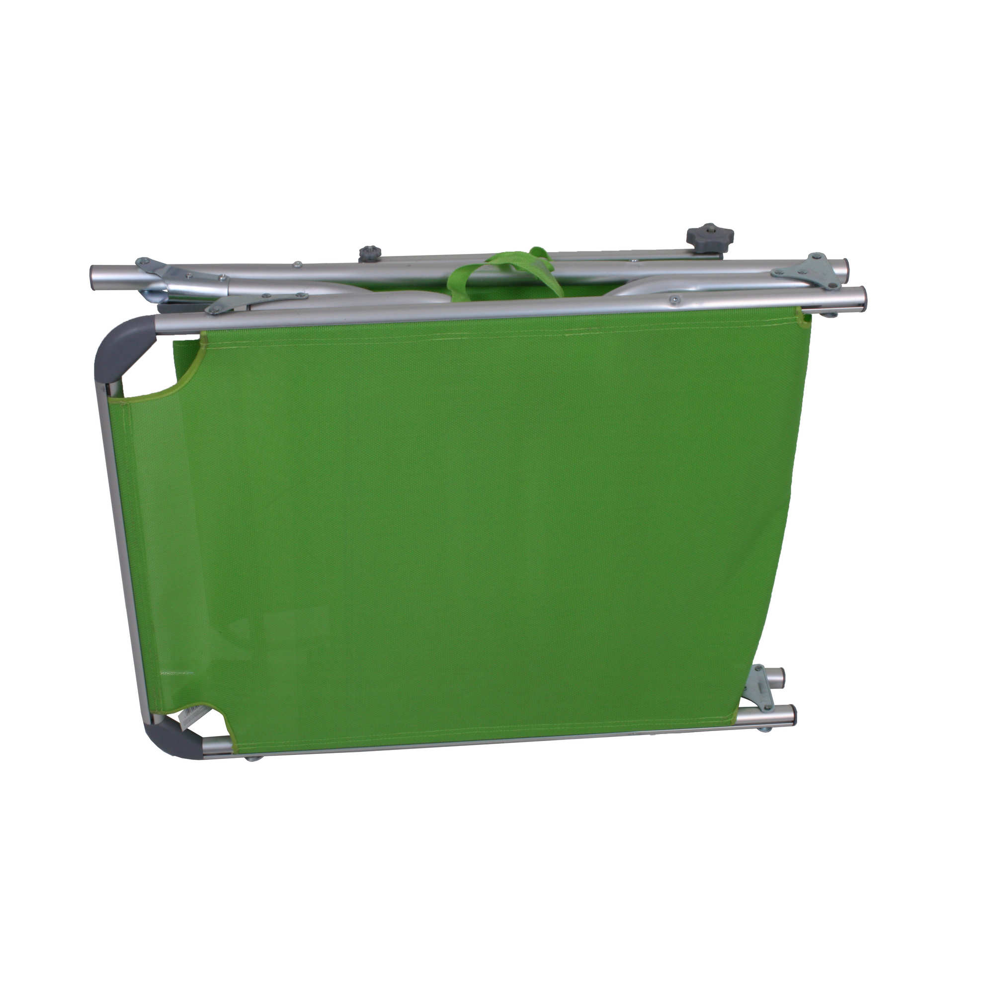 Sonnenliege 'Kiso' klappbar/verstellbar grau 61 x 30 x 188 cm