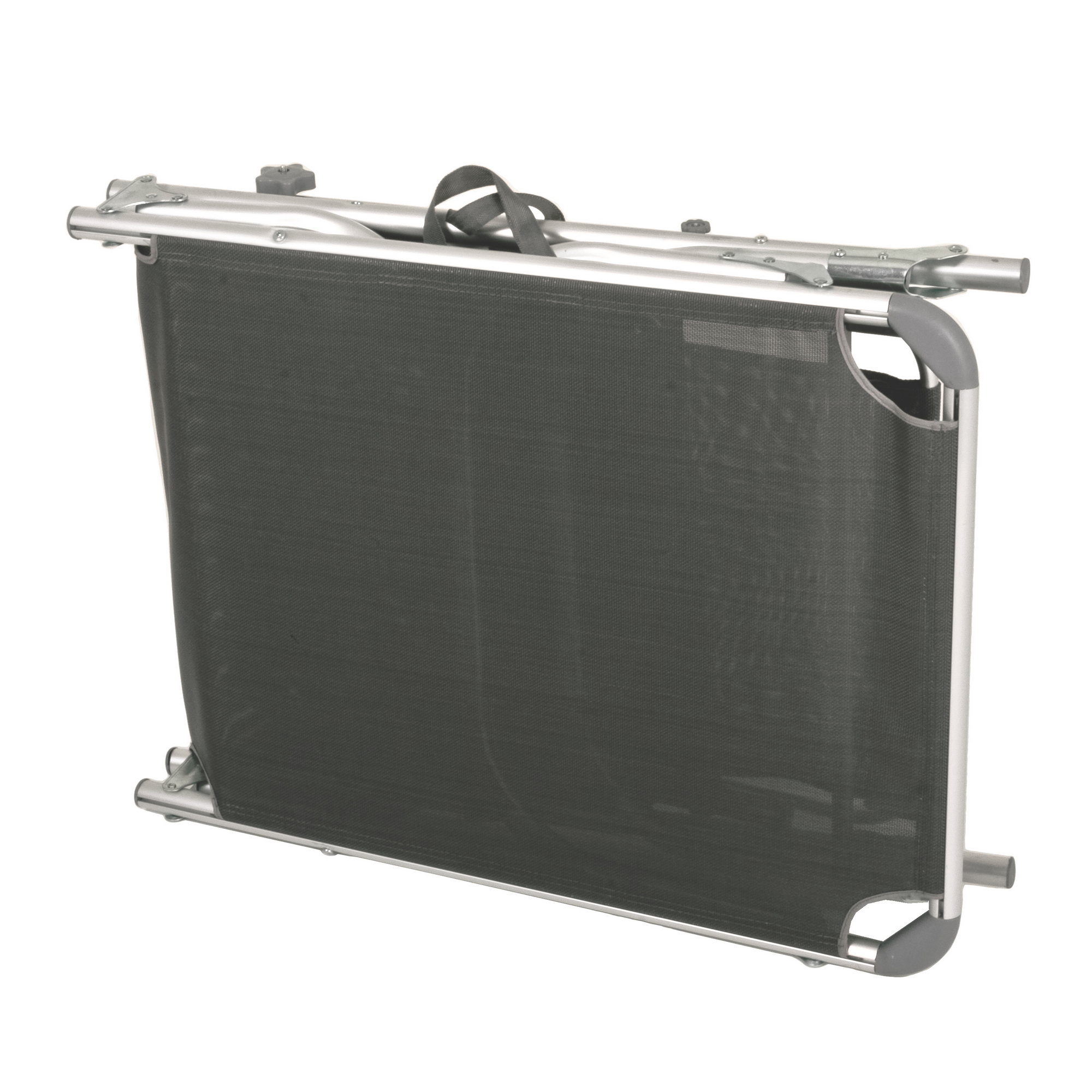 Sonnenliege 'Kiso' klappbar/verstellbar grau 60 x 31 x 192 cm