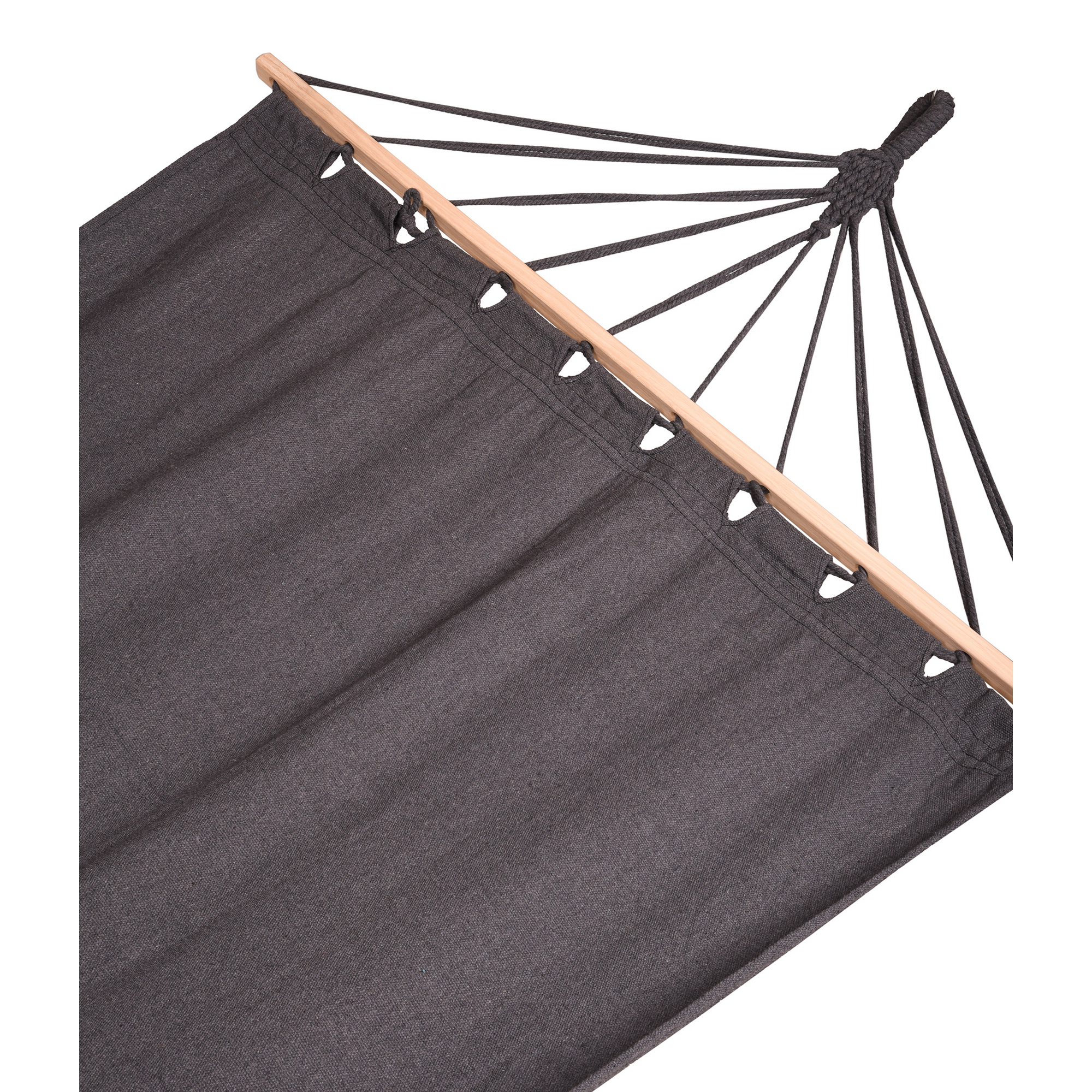 Hängematte 'Hawaii' anthrazit 100 x 280 cm