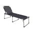 Sonnenliege 'Abaco' klappbar/verstellbar anthrazit 70 x 46 x 215 cm