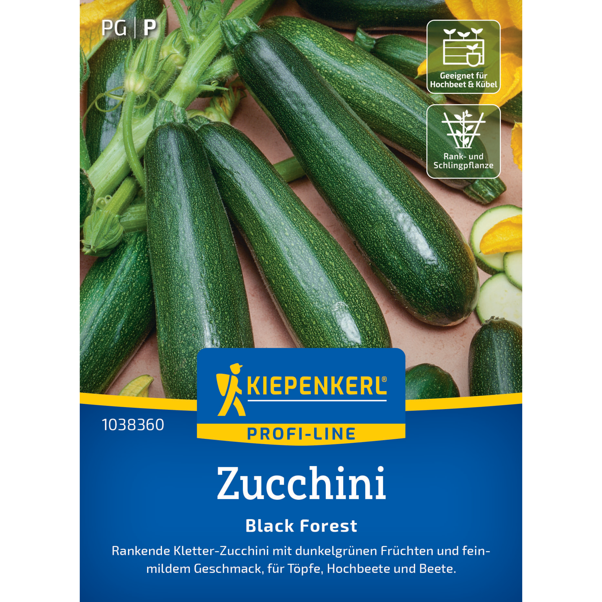 Zucchini 'Black Forest'