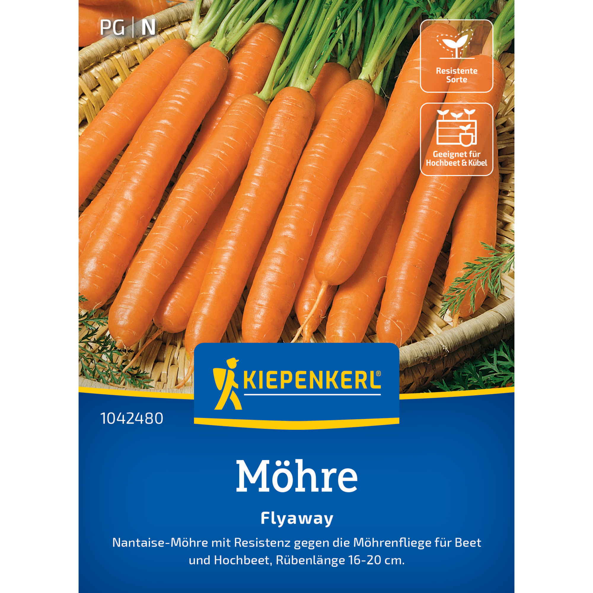 Möhre 'Flyaway' F1-Hybride