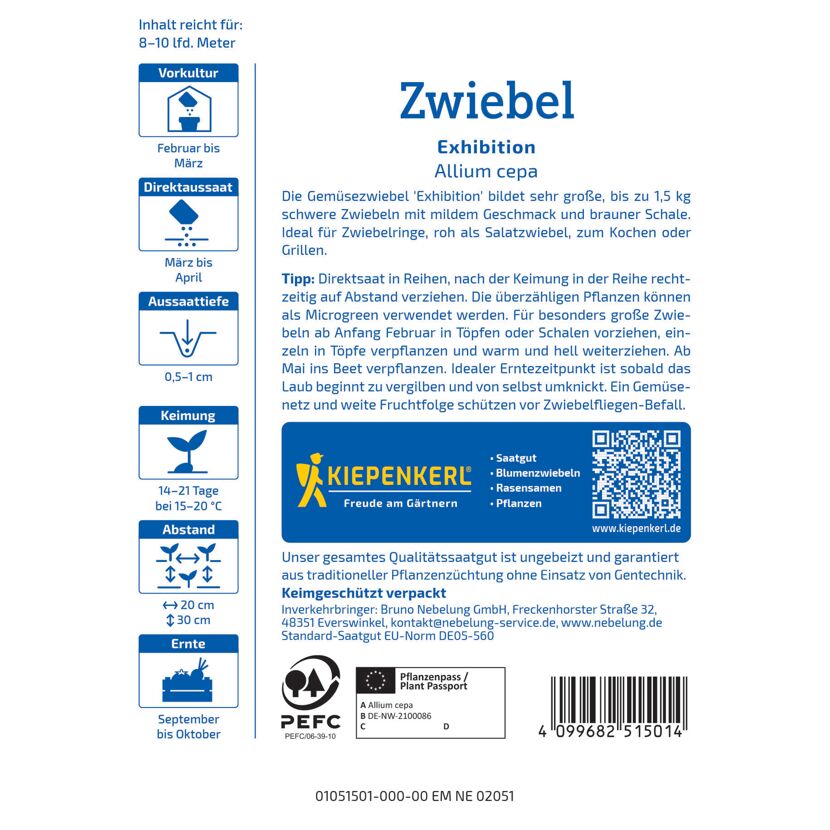 Zwiebel 'Exhibition'