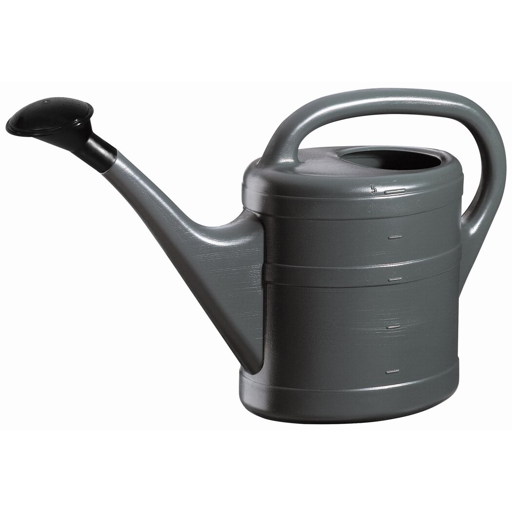 Gießkanne Kunststoff anthrazit 5 l