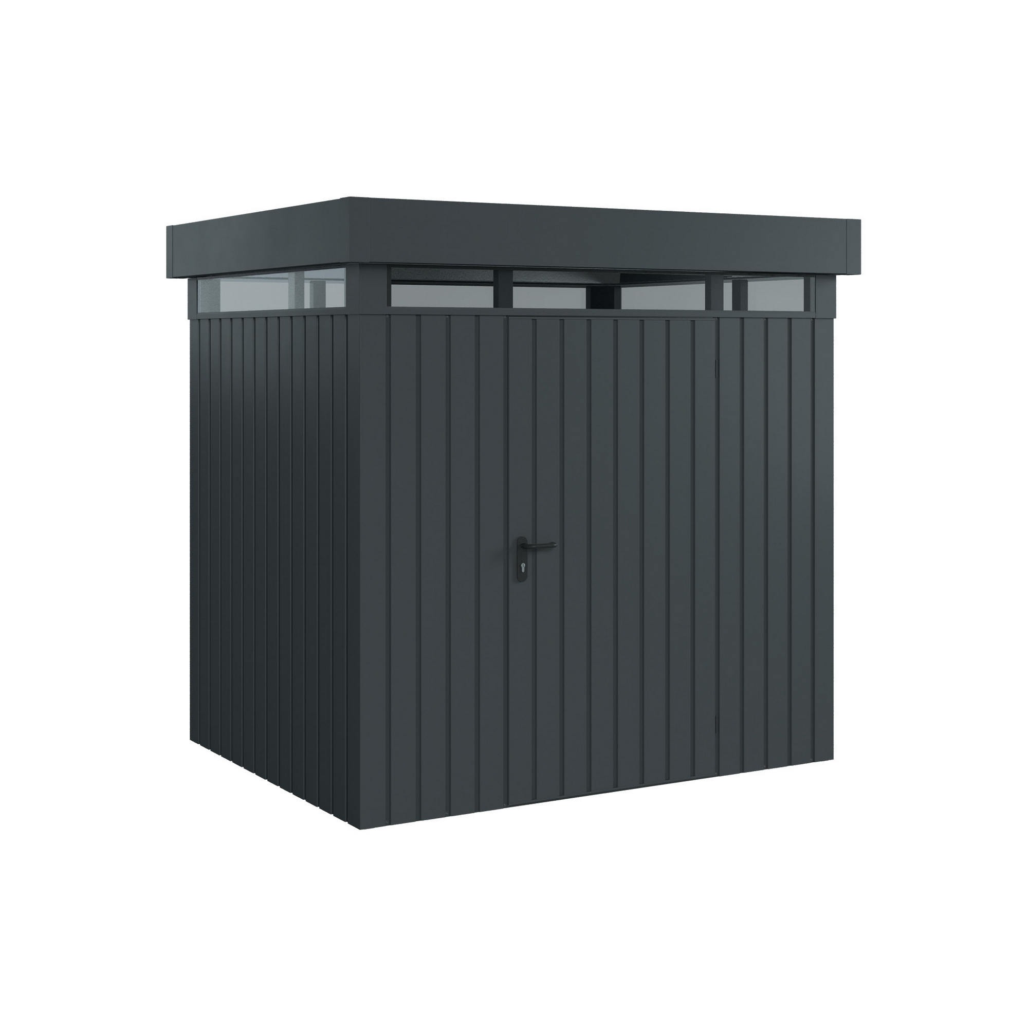 Gerätehaus  'Euroline EFD4  S-Sk' anthrazitgrau 229 x 181 cm