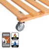 Multiroller 'GH0411' schwarz 38 x 38 cm Tragkraft 120 kg